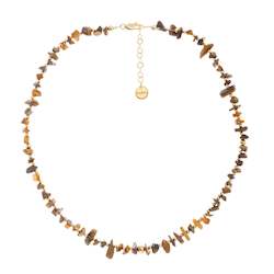 Frontpage: Amuleto Tiger's Eye Choker