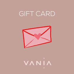Frontpage: V A N I A GIFT CARD