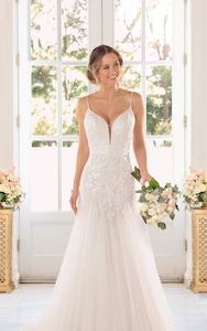 Wedding Dress: Stella York bridal gown-Bridal gown style-6968
