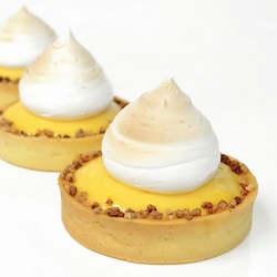 Available: 20 Jul - Lemon Meringue Tart with Italian Meringue