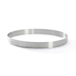 Baking Utensils: DeBuyer 25.5cm Stainless Steel Round Tart Ring