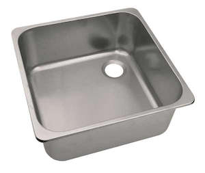 Plumbing: Square Matt Stainless Steel Sink