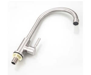Plumbing: Vanlifer Single Handle Cold Water Faucet - Stainless Steel