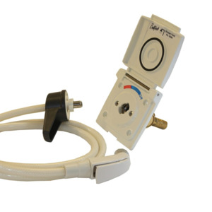 Plumbing: Bullfinch External Shower Point & Shower Head White