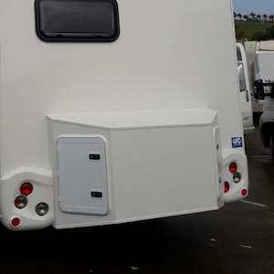 Rear Storage Boxes Fitted: Custom made storage boxes fitted