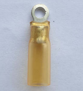 12 24 Volt Parts: 100 pack of hot glue shrink M4 terminals 6mm