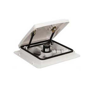 Roof Vents: MaxxFan Plus 10 speed roof vent power lift (with remote)