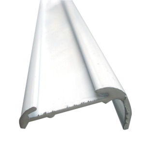 Wall Fittings: Truline Aluminium profile for caravan (white) per meter