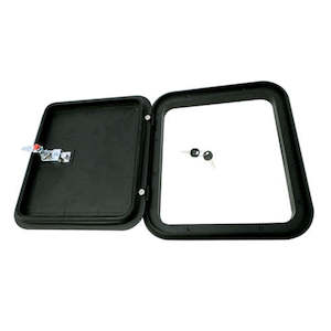 Access Doors 1: Coast Hatch Door 1 (Black) 399mm x 349mm