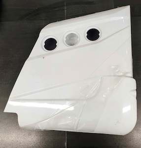 Dethleffs Trend rear RHS bumper