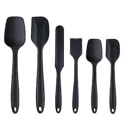 Other Product Selections: 6 Piece Silicone Spatula Baking/Cooking Set