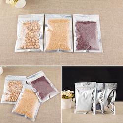 Other Product Selections: Clear Foil Resealable Packaging Pouches
