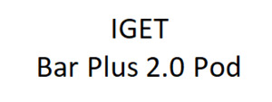 Disposable Pod: IGET Bar Plus 2.0 Pod