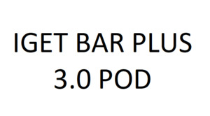 Disposable Pod: IGET Bar Plus 3.0 Pod