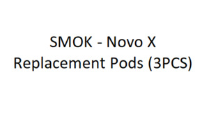 E Juice: SMOK - Novo X Replacement Pods (3PCS)