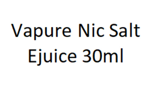 Vapure Nic Salt Ejuice 30ml