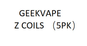 GEEKVAPE Z COILS 5PK