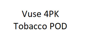 Vuse Pod System: Vuse 4PK Tobacco POD
