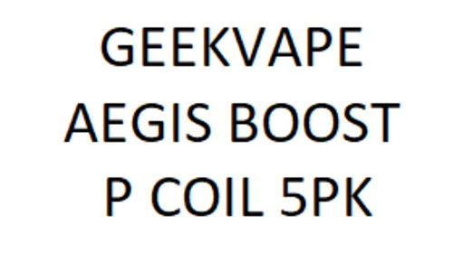 Geekvape: GEEKVAPE AEGIS BOOST P COIL 5PK