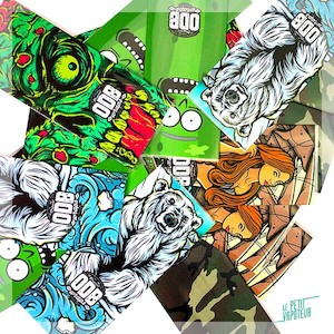 ODB 4 pc 18650 Battery Wrap