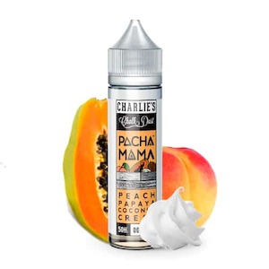 Charlies Chalk Dust: Charlie's Chalk Dust - Pacha Mama - Peach Papaya Coconut Cream - 60ML