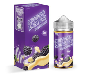 Custard Monster - Blackberry - 100ml