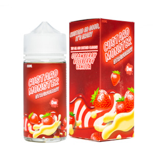 Custard Monster - Strawberry - 100ML