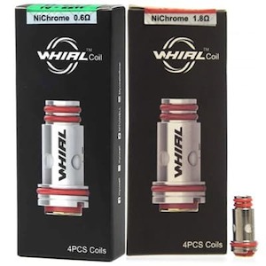 Uwell Whirl Replacement Coils (0.6ohm & 1.8ohm) for Whirl 20, Whirl 22 Starter Kit (4 Pack)