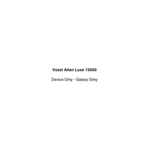 Pods And E Liquids: Vozol Alien Luxe Device Only