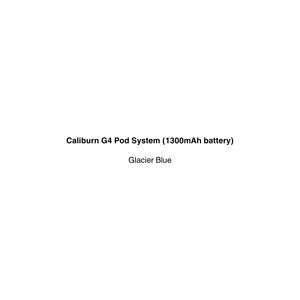 Caliburn G4 Pod System (1300mAh battery)