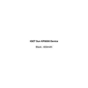 All Vape: IGET SUN KP8000 PUFF DEVICE ONLY