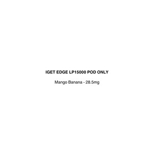 All Vape: IGET EDGE LP15000 POD ONLY