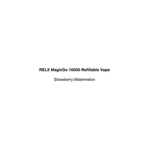 Pods And E Liquids: RELX MagicGo 10000 Refillable Vape