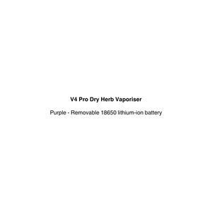 All Vape: V4 Pro Dry Herb Vaporiser