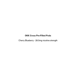 All Vape: OKK Cross Pre-Filled Pods 5000 puffs 28.5mg/ml