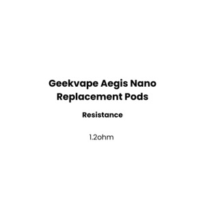 Geekvape: Geekvape Aegis Nano Replacement Pods
