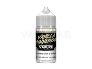 E-liquid: VAPURE Salts - Vanilla Cinnamon (Cola Bottles)