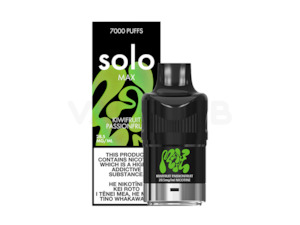 Pre-filled Pods: Solo MAX Pre-filled Replacement Pod
