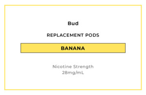 Bud Replacement Pods (Limited Edition) - Banana