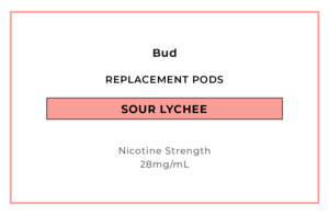 Popular: Bud Replacement Pods (Limited Edition) - Sour Lychee