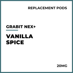 Hardware All: Grabit NEX+ Pre-filled Replacement Pods - Vanilla Spice