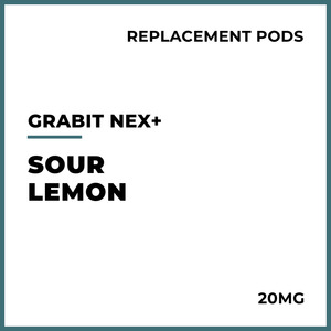 Grabit NEX+ Pre-filled Replacement Pods - Sour Lemon