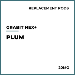 Grabit NEX+ Pre-filled Replacement Pods - Plum