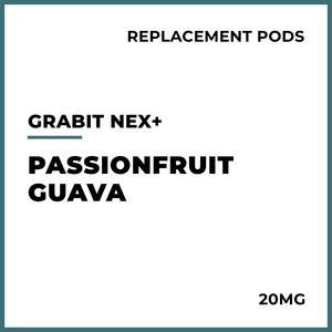 Grabit NEX+ Pre-filled Replacement Pods - Passionfruit Guava