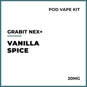 Hardware All: Grabit NEX+ Disposable Pod Vape Kit - Vanilla Spice