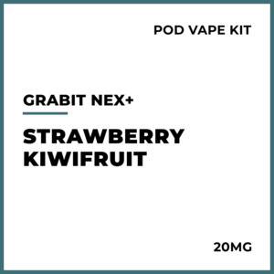 Grabit NEX+ Disposable Pod Vape Kit - Strawberry Kiwifruit