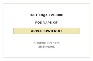 Iget: IGET Edge Pre-filled Vape Kit