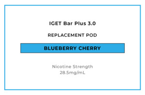 Iget: IGET Bar Plus 3.0 Pre-filled Replacement Pod