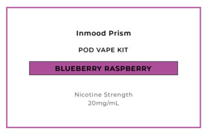 Inmood Prism 15K Pod Vape Kit - Blueberry Raspberry