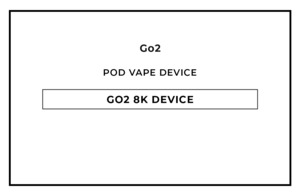 Pod Vape Devices: Go2 8K Pod Vape Device